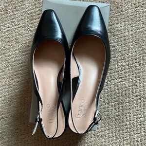 NWT Franco Sarto Jacer sling back shoes  Size: 11, Color: black